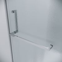 Душевая дверь Grossman Pragma 110 профиль Хром стекло шиншилла арт-100.K33.03.110.10.02 — фото 10, Распашные душевые двери