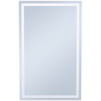 Зеркальный шкаф Iddis Zodiac 50 с подсветкой Белый арт-ZOD5000i99 — фото 2, Зеркальные шкафы в ванную