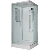 Душевая кабина Niagara Premium 100x100 NG-6002-01GQ с гидромассажем арт-60020114GQ — фото 1, Душевые кабины