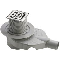 Душевой трап Viega Advantix Top 4914.10 с решеткой Нержавеющая сталь арт-669195 — фото 1, Трапы для душа