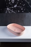 Раковина-чаша Allen Brau Fantasy 55 Розовая арт-4.11022.SM — фото 12, Раковины накладные