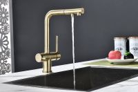 Смеситель для кухни Paulmark Serpentine Бронза арт-Se213222-BR — фото 7, Смесители для кухни