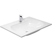 Раковина Эстет Милана 60 Белая арт-ФР-00000786 — фото 1, Раковины встраиваемые сверху