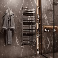 Товар: Водяной полотенцесушитель Terminus Палермо П18 500х1400 Хром, нижнее подключение, G 1/2" ВР, с комплектом вентилей арт-4670078530783 - фото 3 Водяной полотенцесушитель Terminus Палермо П18 500х1400 Хром, нижнее подключение, G 1/2" ВР, с комплектом вентилей арт-4670078530783 — фото 3, Водяные полотенцесушители