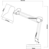 Настольная лампа Artelamp Junior Античная бронза арт-A1330LT-1AB — фото 4, Настольные лампы