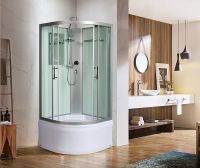 Душевая кабина WeltWasser WW500 Halle 801 80x80 профиль Хром стекло прозрачное арт-10000003238 — фото 2, Душевые кабины