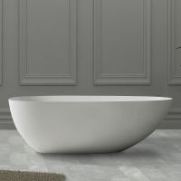 Ванна из искусственного камня Abber Stein 160x75 без гидромассажа арт-AS9611-1.6 — фото 1, Ванны из искусственного камня