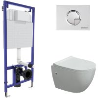 Товар: Комплект унитаза с инсталляцией Berges Okus с сиденьем Микролифт и клавишей смыва Хром матовый арт-043276 - фото 1 Комплект унитаза с инсталляцией Berges Okus с сиденьем Микролифт и клавишей смыва Хром матовый арт-043276 — фото 1, Комплекты унитаз + инсталляция