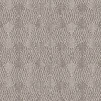 Обои AS Creation Di Seta Текстиль на флизелине (0,70*10,05) Серый, Ромб арт-36667-5 — фото 1, Обои для стен
