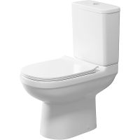 Унитаз компакт Niagara Nero с бачком и сиденьем Микролифт арт-NG-9902 — фото 1, Напольные унитазы