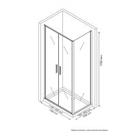 Товар: Душевой уголок Berges Legos LS-3 120х100 профиль Хром стекло прозрачное арт-061053 - фото 3 Душевой уголок Berges Legos LS-3 120х100 профиль Хром стекло прозрачное арт-061053 — фото 3, Прямоугольные душевые уголки
