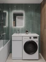 Тумба под раковину Orange Sistema 100 Белая арт-STK-40TUW — фото 7, Тумбы под раковину