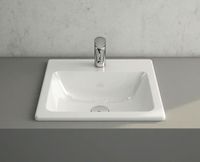 Раковина Vitra S20 45 Белая арт-5463B003-0001 — фото 3, Раковины встраиваемые сверху