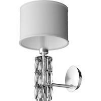 Настенный светильник Maytoni Modern Talento Белый Хром арт-DIA008WL-01CH — фото 1, Бра