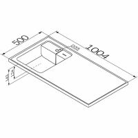 Товар: Раковина AM.PM X-Joy 100 L с местом под стиральную машину Белая арт-M85AWPL1001WG - фото 8 Раковина AM.PM X-Joy 100 L с местом под стиральную машину Белая арт-M85AWPL1001WG — фото 8, Раковины на стиральную машину