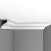 Карниз Decomaster 2400x80x85 мм арт-96120 — фото 1, Карнизы