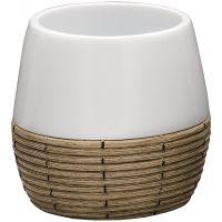 Стакан для зубных щеток Ridder Safari Белый арт-2151101 — фото 1, Стаканы для зубных щеток