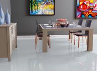 Ламинат Falquon Blue Line Uni Uni White глянец с фаской 644х310х8 мм арт-D2935 — фото 4, Ламинат