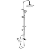 Товар: Душевая система Orange Push Хром арт-M01-912cr - фото 1 Душевая система Orange Push Хром арт-M01-912cr — фото 1, Душевые стойки