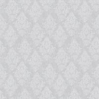 Обои Bruno Zoff Silver Фольга на флизелине (1,06*10,05) Серый, Дамаск арт-60110-3 — фото 2, Обои для стен