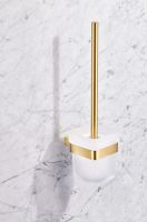 Ершик для унитаза Milacio Ultra Брашированное золото арт-MCU.954.GD — фото 3, Ершики для унитаза