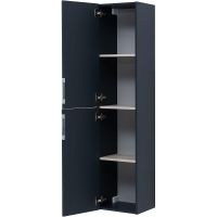 Товар: Шкаф пенал Aquanet Алвита New 35 подвесной Антрацит арт-277559 - фото 2 Шкаф пенал Aquanet Алвита New 35 подвесной Антрацит арт-277559 — фото 2, Пеналы для ванной комнаты