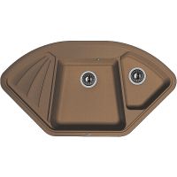 Кухонная мойка Florentina Капри-1060 Мокко арт-20.185.J1060.303 — фото 1, Кухонные мойки