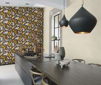 Обои RASCH Garden Винил на флизелине (0,53*10,05) Бежевый, Однотонные/Рогожка арт-690712 — фото 5, Обои для стен