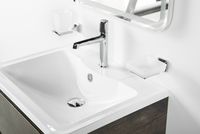 Тумба под раковину BelBagno 70 подвесная Rovere Nature Grigio арт-ALBANO-700-2C-SO-RNG — фото 7, Тумбы под раковину