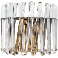 Настенный светильник Divinare Bivara Прозрачный Бронза арт-7567/18 AP-2 — фото 1, Бра