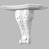 Полка декоративная Decomaster 207x400x315 мм арт-DH 14 — фото 2, Декоративные элементы