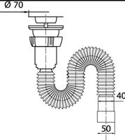 Товар: Сифон для кухонной мойки Wirquin Нержавеющая сталь арт-30717983 - фото 2 Сифон для кухонной мойки Wirquin Нержавеющая сталь арт-30717983 — фото 2, Сифоны для кухонной мойки