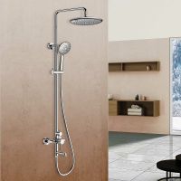 Душевая система Vincea Desire Хром арт-VSFS-1D1CH — фото 2, Душевые стойки