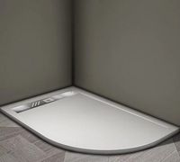 Душевой поддон из искусственного камня Veconi Tezeo 120x90 L Белый арт-TZ06L-12090A-01-19C3 — фото 2, Душевые поддоны из искусственного камня