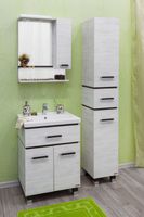 Тумба под раковину Sanflor Техас 60 Северное дерево светлое арт-Н0000001077 — фото 4, Тумбы под раковину