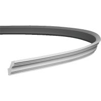 Карниз гибкий Европласт 1.50.115 2000x49x46 мм арт-1.50.115 (гибкий) — фото 1, Карнизы