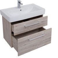 Товар: Тумба под раковину Dreja Q Max 80 подвесная Дуб кантри арт-77.0008D - фото 4 Тумба под раковину Dreja Q Max 80 подвесная Дуб кантри арт-77.0008D — фото 4, Тумбы под раковину