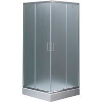 Душевой уголок Aquanet SE-800S 80x80 профиль Хром стекло прозрачное арт-270064 — фото 2, Квадратные душевые уголки