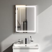 Зеркало AM.PM Gem 55 с подсветкой с механическим выключателем арт-M91AMOX0551WG — фото 2, Зеркала в ванную комнату