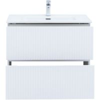 Тумба под раковину Aquanet Джейн 80 подвесная Белая матовая арт-313286 — фото 3, Тумбы под раковину