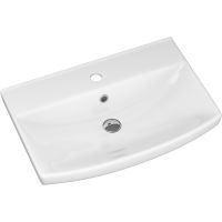 Тумба с раковиной Misty Сканди 60 подвесная Белый Дуб крафт золотой Антрацит арт-УТ000023184 — фото 5, Тумбы с раковиной