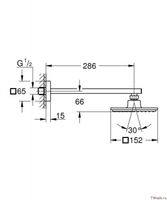 Товар: Верхний душ Grohe Euphoria Cube 150 Хром арт-26073000 - фото 4 Верхний душ Grohe Euphoria Cube 150 Хром арт-26073000 — фото 4, Верхние души