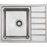 Кухонная мойка Seaman Eco Roma Нержавеющая сталь арт-SMR-6150A.0 — фото 1, Кухонные мойки