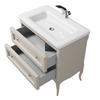 Товар: Тумба под раковину Creto Viva 85 Olivine арт-13-1008O - фото 3 Тумба под раковину Creto Viva 85 Olivine арт-13-1008O — фото 3, Тумбы под раковину