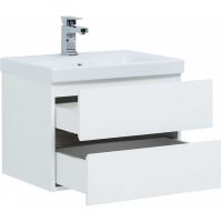 Товар: Тумба под раковину Aquanet Беркли 50 подвесная Белый Дуб рошелье арт-254288 - фото 2 Тумба под раковину Aquanet Беркли 50 подвесная Белый Дуб рошелье арт-254288 — фото 2, Тумбы под раковину