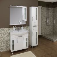 Тумба под раковину Runo Толедо 75 Белая арт-00000001039 — фото 2, Тумбы под раковину