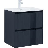 Тумба под раковину Aquanet Джейн 60 подвесная Маренго арт-335427 — фото 1, Тумбы под раковину