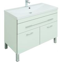 Тумба с раковиной Aquanet Верона 90 Белая арт-287673 — фото 1, Тумбы с раковиной