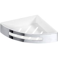 Полка корзина Bemeta Cytro угловая Хром арт-146208016 — фото 1, Полки для ванной и душа