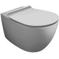 Унитаз Simas Vignoni VI18bi matt подвесной Белый матовый без сиденья арт-VI18bimatt — фото 1, Подвесные унитазы